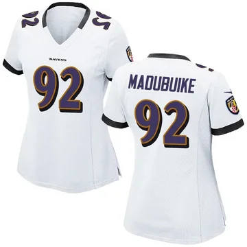 Justin Madubuike Baltimore Ravens Nike Game Player Jersey - Purple