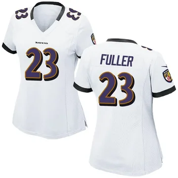 Top-selling Item] Baltimore Ravens 18 Kyle Fuller White Vapor Limited 3D  Unisex Jersey