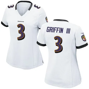 Men's Nike Robert Griffin III Purple Baltimore Ravens Game Jersey