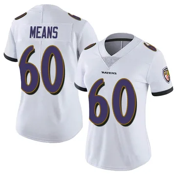 Steven Means Baltimore Ravens Men's Legend Purple Color Rush T-Shirt