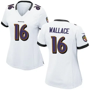 Tylan Wallace Baltimore Ravens Men's Legend Purple Color Rush T-Shirt