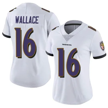 Men's Nike Tylan Wallace Purple Baltimore Ravens Game Jersey