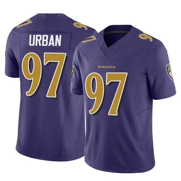 Youth Nike Baltimore Ravens Brent Urban Purple Vapor F.U.S.E. Jersey - Limited