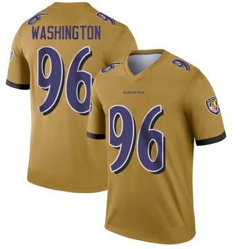 Top-selling Item] Baltimore Ravens Broderick Washington Jr 96 White Vapor  Limited 3D Unisex Jersey