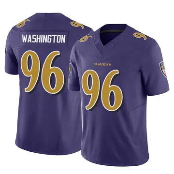 Baltimore Ravens Broderick Washington Jr. Purple City Edition