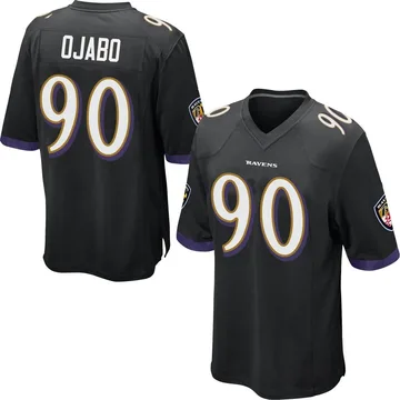 Baltimore Ravens Nike Home Game Jersey - Purple - David Ojabo - Mens