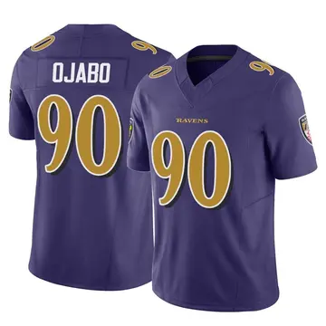 Baltimore Ravens Nike Home Game Jersey - Purple - David Ojabo - Mens