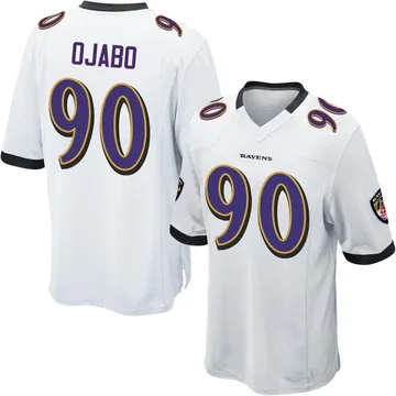 Baltimore Ravens Nike Home Game Jersey - Purple - David Ojabo - Mens