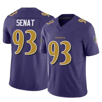 Youth Nike Baltimore Ravens Deadrin Senat Purple Vapor F.U.S.E. Jersey - Limited