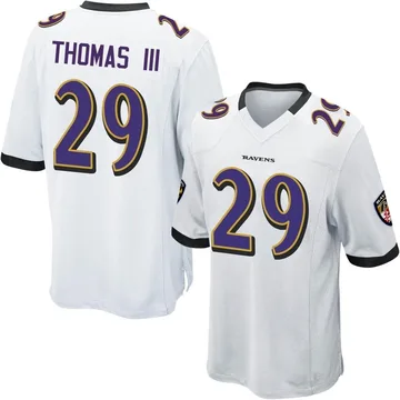 Earl Thomas Baltimore Ravens Nike Game Jersey – White – ThanoSport