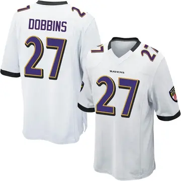 NFL Baltimore Ravens RFLCTV (J.K. Dobbins) Men's Fashion Football Jersey.