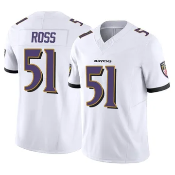 Men's Nike Josh Ross Purple Baltimore Ravens Player Game Jersey