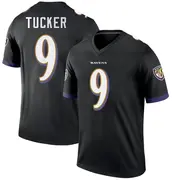 Men's Nike Justin Tucker Black Baltimore Ravens Game Event Jersey