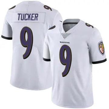 Men's Nike Justin Tucker Purple Baltimore Ravens Vapor F.U.S.E. Limited  Jersey