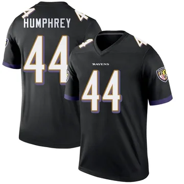 Youth Nike Baltimore Ravens Marlon Humphrey Black Jersey - Legend