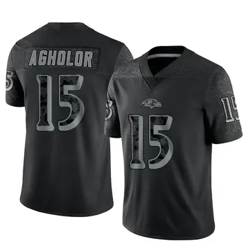Nike Las Vegas Raiders No15 Nelson Agholor White Men's Stitched NFL 100th Season Vapor Untouchable Limited Jersey