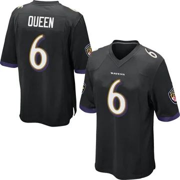 Women's Nike Patrick Queen Purple Baltimore Ravens Game Jersey