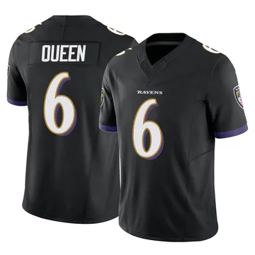 Nike Patrick Queen Baltimore Ravens Game Black Jersey - Youth