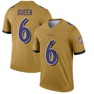 Baltimore Ravens Patrick Queen Purple Color Rush Limited Jersey