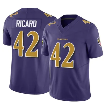 Women's Nike Patrick Ricard Purple Baltimore Ravens Game Jersey 