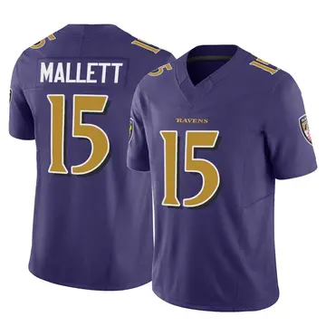 London Games - Ravens Ryan Mallett game worn Ravens jersey (September 24,  2017) Size 46