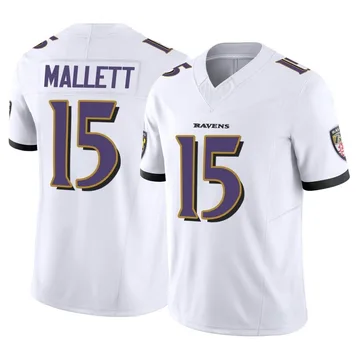 London Games - Ravens Ryan Mallett game worn Ravens jersey (September 24,  2017) Size 46