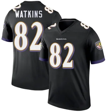 Men's Nike Sammy Watkins Purple Baltimore Ravens Game Jersey