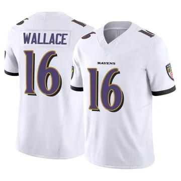 Tylan Wallace Baltimore Ravens Men's Legend Purple Color Rush T-Shirt