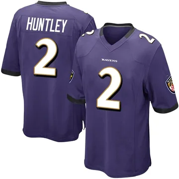 Tyler Huntley Baltimore Ravens Men's Legend Purple Color Rush T-Shirt