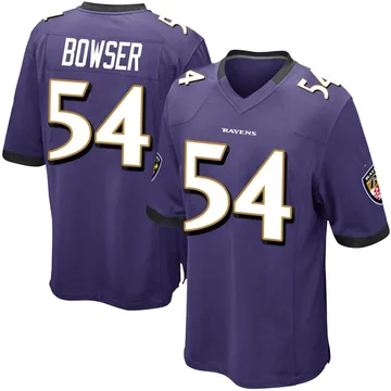 Baltimore Ravens Tyus Bowser #54 Nike on field NFL Jersey Mens Size 3XL